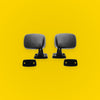 Black Door Mirrors for Toyota Hilux 1978-1984