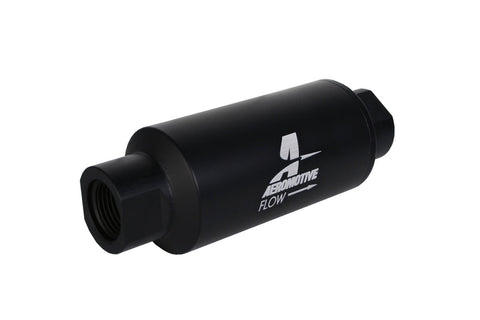 Aeromotive Blk Inline Filter -10 Orb Port ARO12346