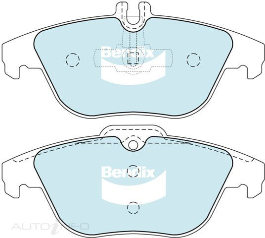 Bendix Brake Pads Euro Rear Mercedes-Benz C Clas - DB2182EURO+