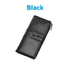 Leather Wallet Zip-Around Card Coin Holder to suit Unisex — image 3