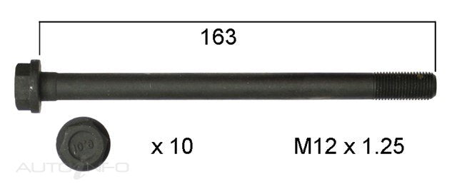 Permaseal Head Bolt Set - HBS295