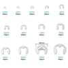 Stainless Steel E Clips C Circlip Kit 400PCS to suit General Mechanical App — image 2