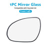 Left Side Mirror Glass With Back Plate to suit Hyundai Elantra — image 6