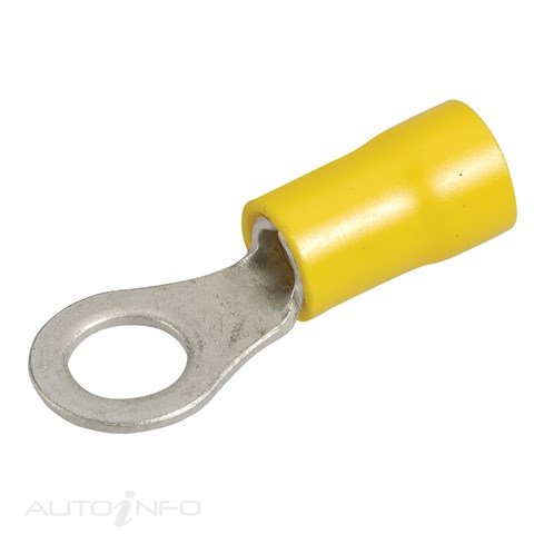 Narva Ring Terminal Yellow 6.3MM - 56088BL