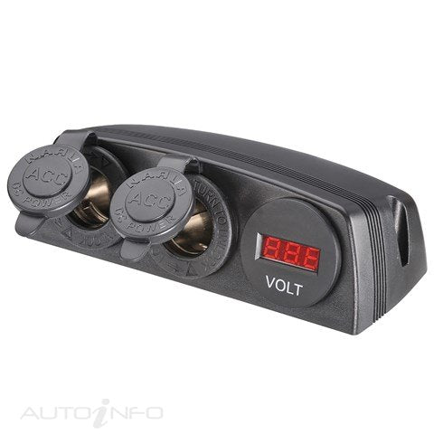 Narva Hdrv Triple Accessory Accessory Volt - 81190BL
