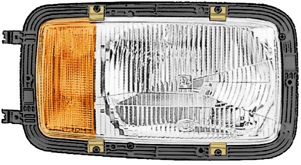 Hella Headlight 1LH 002 658-461