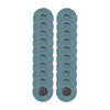 20x 2 inch 50mm Quick Change Zirconia Flap Discs to suit Metal Sanding — image 3