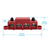 2x M8 4-Post 250A DC 48V Bus Bar Power Distribution Box (Pair) to suit Heavy Duty — image 5