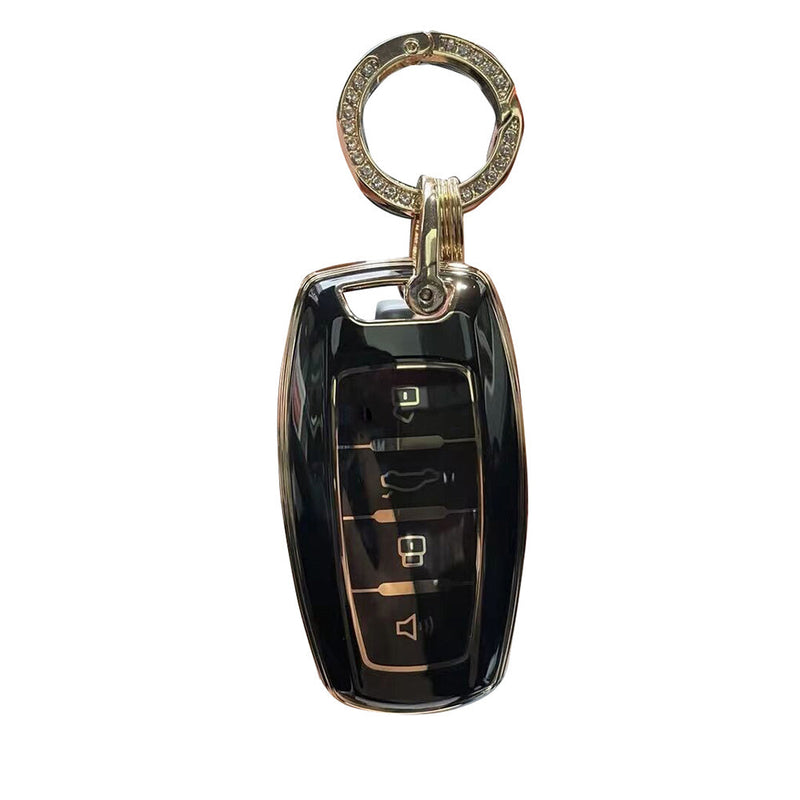 Black TPU Remote Key Fob Case Cover to suit Great Wall H6 — image 1