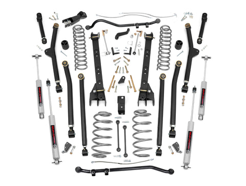 4 Inch Jeep Long Arm Suspension Lift Kit 97-06 Wrangler TJ Rough Country