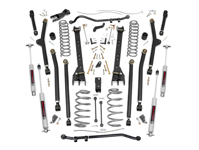 4 Inch Jeep Long Arm Suspension Lift Kit 97-06 Wrangler TJ Rough Country