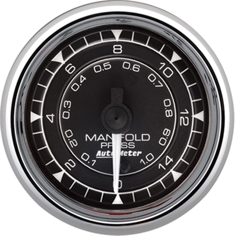 AutoMeter Chrono Chrome 2-1/16in Boost AU9750