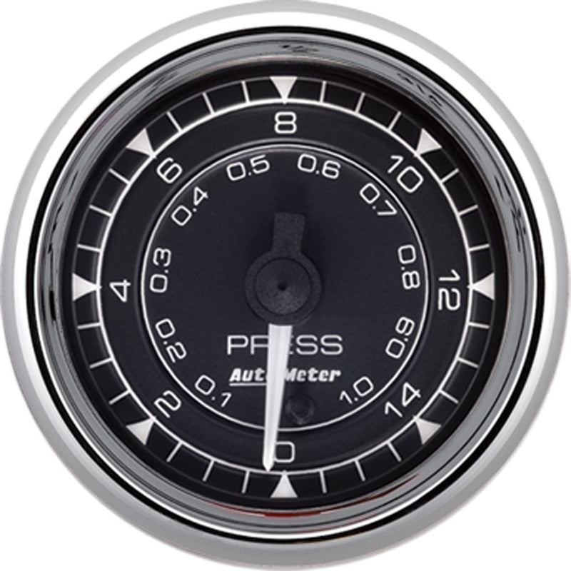 AutoMeter Chrono Chrome 2-1/16in Pressure AU9762
