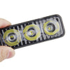 2x Super Bright 3-LED Daytime Running Lights (DRL) White (Pair) to suit Universal — image 4