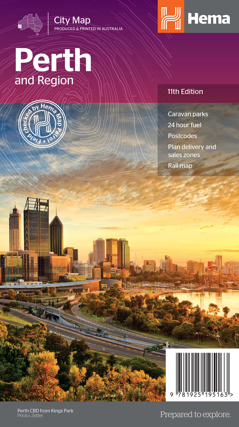 Hema Perth And Region Map Ed 12