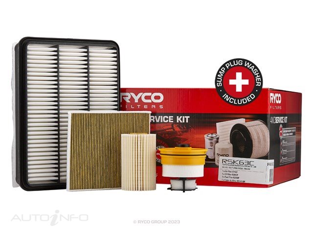 Ryco Filter Kit Landcr - RSK63C