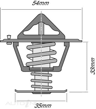Tridon Thermostat Blistered - TT272-195