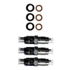 3x Fuel Injectors to suit Kubota BX1860 D722 — image 2