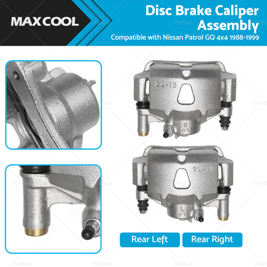 LH RH Rear Disc Brake Caliper Assembly Suitable For Nissan Patrol GQ 4x4 88-99