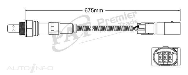 PAT Audi Q5 Oxygen Sensor - EGO-490