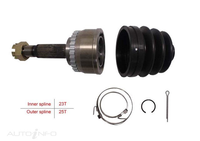 BW CV Joint Kit Out Hyundai Elan >03 Manual - CV168A