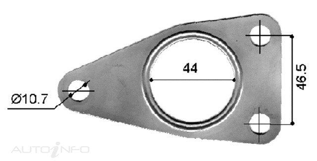 Permaseal Gasket LH Side IN Turbo Subaru 2.0 - TUR011