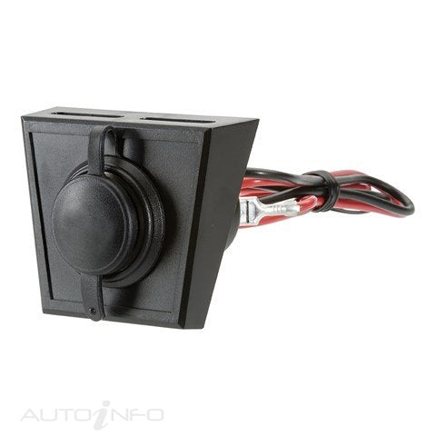 Narva Power Accessory Socket And Panel - 81028BL