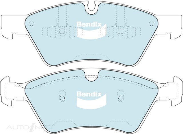 Bendix Brake Pads Euro Front Mercedes-Benz GL ML - DB2048EURO+