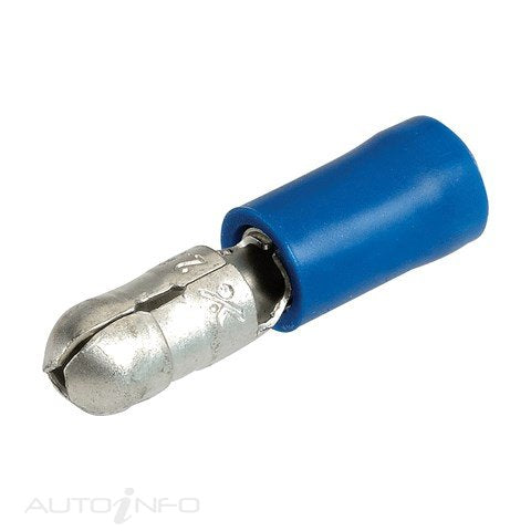 Narva Male Bullet Terminal Blue 5MM - 56048BL