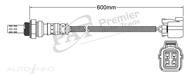 PAT Subaru Oxygen Sensor - EGO-739