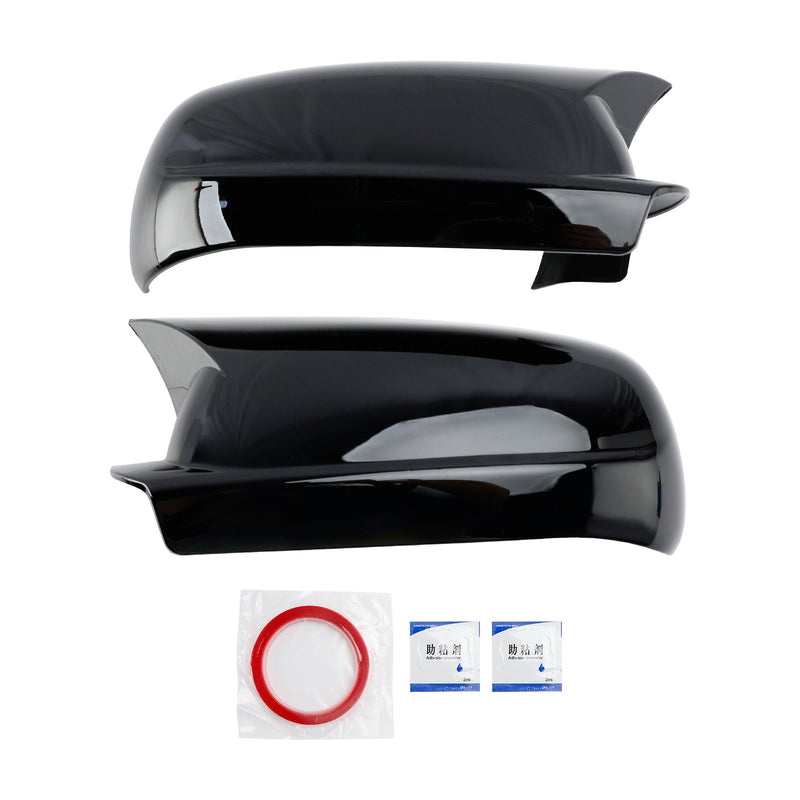 VW Golf Mk4 (1998-2004) Left & Right Gloss Black Mirror Cover Caps