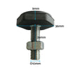 4 Universal Front Loader Washing Machine Screw Feet M10 to suit Samsung — image 3