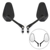 Motorcycle Custom Cruiser Cafe Racer UNIVERSAL Generic Pair M10 Rearview Mirror