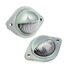 2x 12V LED Number Plate Lights Chrome (Pair) to suit Car — image 3