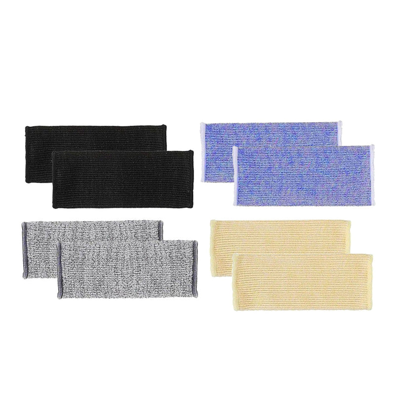 Work Safety 4 Pairs Cut-Resistant Arm Protection Sleeves Forearm Protectors 4 Colors Suitable