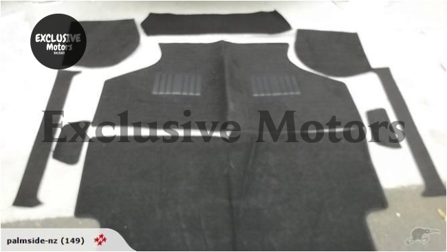 Mini Carpet Set - Budget black