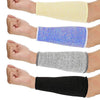 Work Safety 4 Pairs Cut-Resistant Arm Protection Sleeves Forearm Protectors 4 Colors Suitable