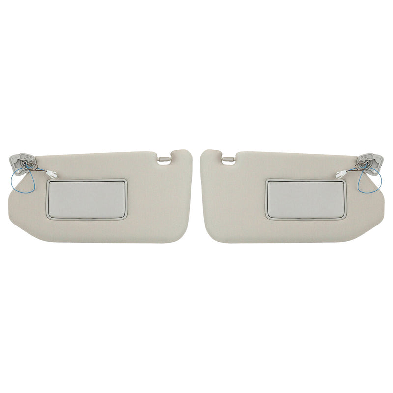 RH&LH Grey Sun Visor W/Mirror to suit Nissan Pathfinder 3.5L — image 1