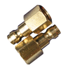 SP Tools Air Fitting - 1/4" Female Thread Plug - Ryco Type - 104 Series - Box of 2