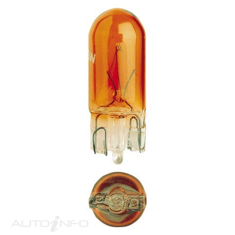 Narva Globe 12V 5W Amber T10MM - 47510