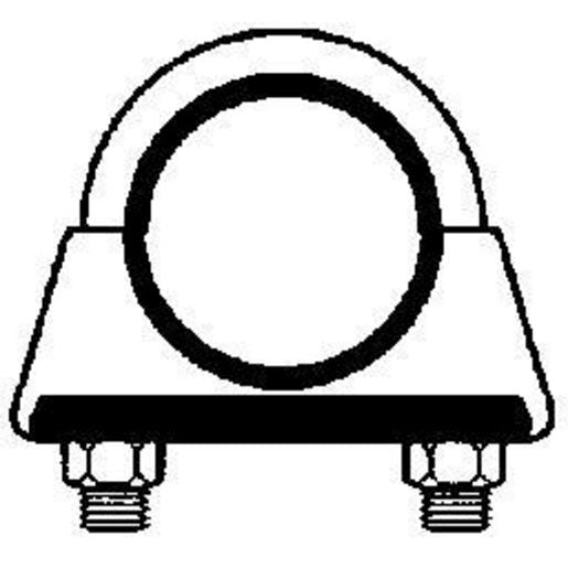 Walker Exhaust Clamp-Muffler 48mm C7