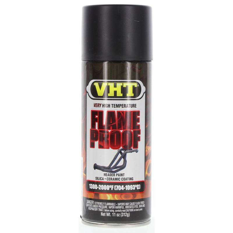 VHT Aerosol Spray Flameproof Paint Black 312g