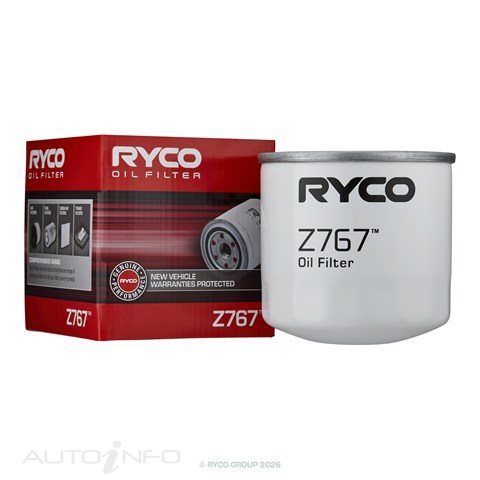 Ryco Oil Filter - Z767