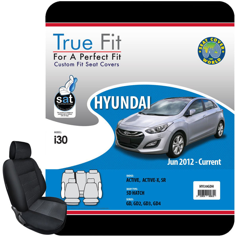 True Fit Tailored Fit Front & Rear Car Seat Covers