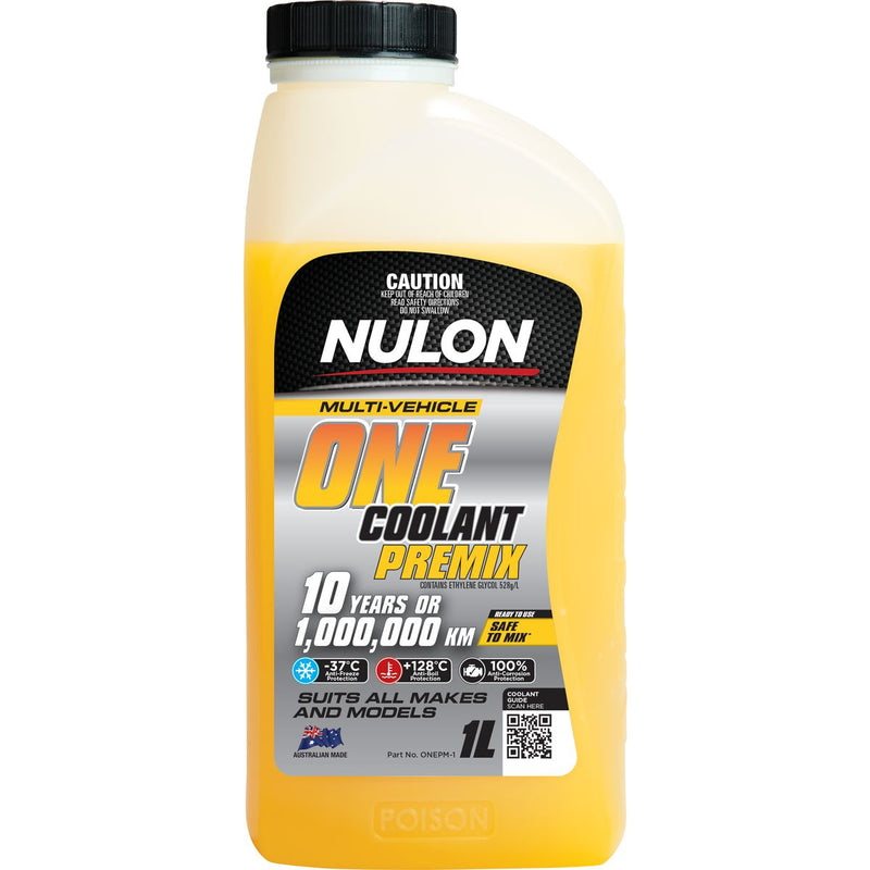 Nulon Multi-Vehicle One Coolant Premix 1L Onepm-1