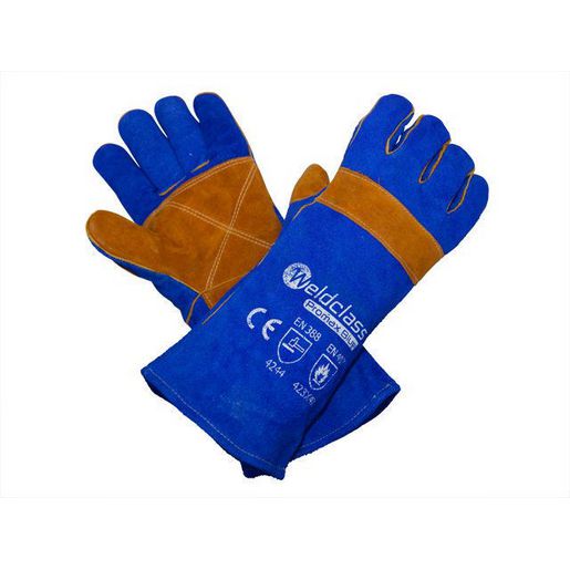 Weldclass Welding Gloves Welding Promax Blue WC-01775
