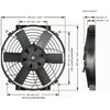Davies, Craig 10in. Slimline Reversable Fan Straight