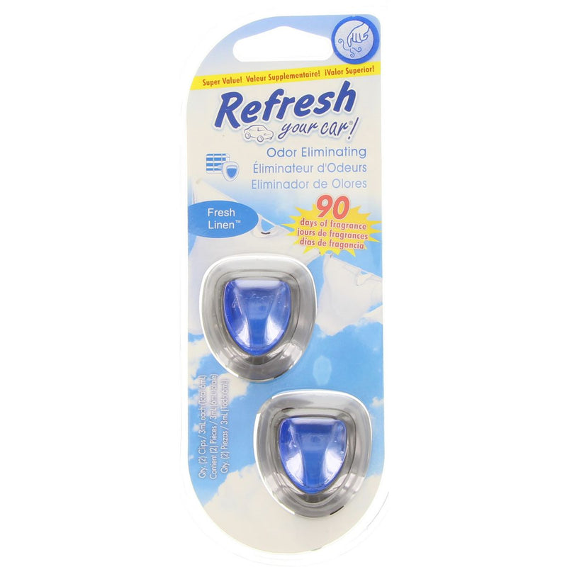Refresh Mini Diffusers - Fresh Linen (2 Pack) E300868505