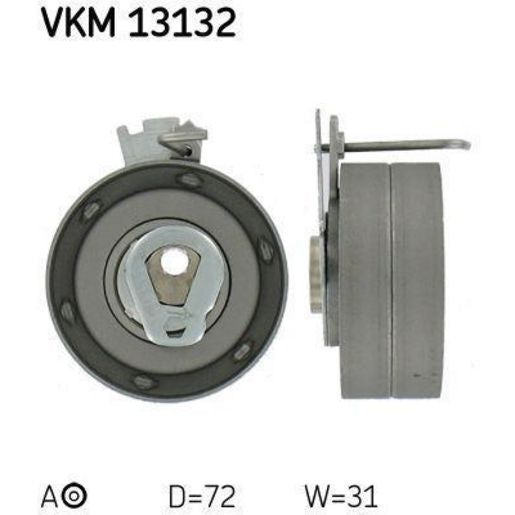 SKF Cam Belt Tensioner - P206 1.6 16V VKM 13132
