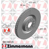Zimmermann OE Coat Z Brake Rotor Single 345mm Front